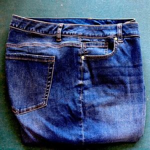 Lane Bryant capri jeans